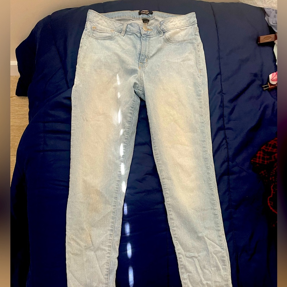 Light Colored Skinny Jeans